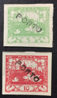 1918 /25  Czechoslovakia - Prague Castle - Overprint PORTO - Unused ( Mint Hinged ) - Nuevos