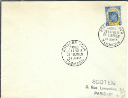 ALGERIE 1957: FDC - FDC