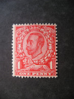 GREAT BRITAIN King George V Wmk.32 1912 MH - Ungebraucht