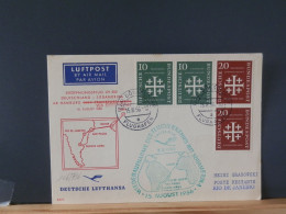 106/796  DOC. LUFTHANSA   1956 - Airmail