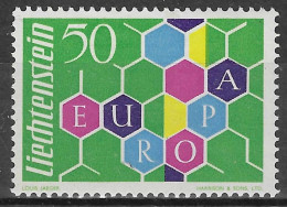 LIECHTENSTEIN N°355* (europa 1960) - COTE 100.00 € - 1960