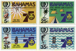 727843 HINGED BAHAMAS 1985 75 ANIVERSARIO DEL ESCULTISMO - Bahamas (1973-...)