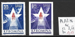 ROUMANIE PA 173-74 ** Côte 3.50 € - Unused Stamps