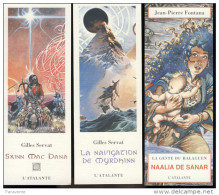 3 Marque Page BD Edition ATALANTE Par LIDWINE - Bookmarks