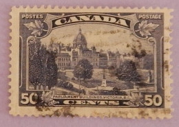 CANADA YT 188 OBLITÉRÉ "LE PARLEMENT A VICTORIA" ANNÉE 1935 - Gebraucht