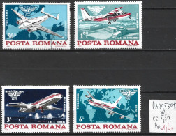 ROUMANIE PA 295 à 98 * ( 295 Oblitéré ) Côte 5.40 € - Unused Stamps