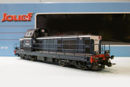 Jouef - Locomotive DIESEL BB 666442 66400 SNCF Bleu ép. VI DCC Sound Réf. HJ2441S Neuf HO 1/87 - Locomotieven