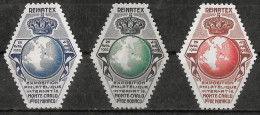 MONACO - 3 VIGNETTES REINATEX - NEUF** MNH - Collections, Lots & Series