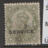 India Service  1912  SG  086  4a   Fine Used - 1911-35 King George V