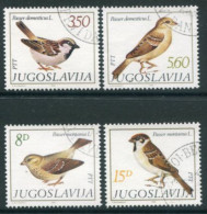 YUGOSLAVIA 1982 Sparrows Used.  Michel 1925-28 - Used Stamps