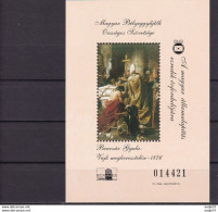 HUNGARY-2000.Commemorative Sheet -Baptism Of Saint Stephen/Vajk MNH** - Autres & Non Classés