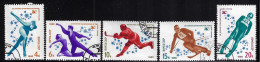 RUSSIA  1980  SCOTT 4807-4811 USED - Usati