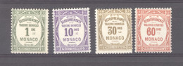 Monaco  -  Taxe  :  Yv  13-16  * - Portomarken
