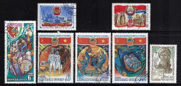 RUSSIA  1980  SCOTT 4835,4843,4847,4849-4852 USED - Usati