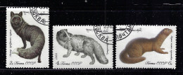 RUSSIA  1980  SCOTT 4838-4840. USED - Oblitérés