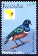 Colibri Superbe, Birds, Central Africa 1999 MNH - Koekoeken En Toerako's
