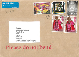 UK Cover To Portugal - Storia Postale