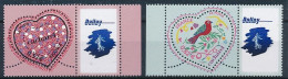 France 2005 - 3747Aa Et 3748Aa Deux Timbres Personnalisés Logo Dallay Saint-Valentin - Neuf - Ungebraucht