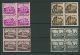 Antituberculeux (Les Chateaux) - N°308/314 En Bloc De 4** Neuf Sans Charnières (MNH) - Unused Stamps