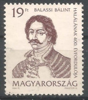Hungary 1994 Poet Balint Balassi Y.T. 3459 (0) - Usati