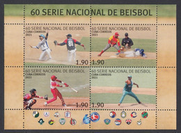 CUBA 2021.60 SERIE NACIONAL DE BEISBOL. BASEBALL. - Neufs