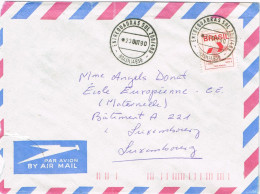 54528. Carta Aerea NRASILIA (BRasil) 1990.  Oficina Entrequadras Soul A Luxembourg - Brieven En Documenten