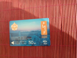 Phonecard 50 MK Finland 7 FINA Used Rare - Finlande