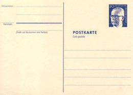 P 104 Heinemann 50 Pf Punktzeilen ** Wie Verausgabt - Postcards - Mint