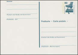 P 118 Unfall 50 Pf Mit Leitvermerke ** - Postcards - Mint