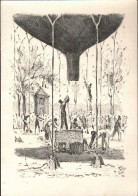 ! Ballonpostkarte, Bern Ballon Mungg, 1953, Schweiz - Balloons