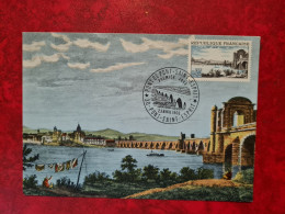 FDC 1966 MAXI PONT SAINT ESPRIT LE PONT - Unclassified