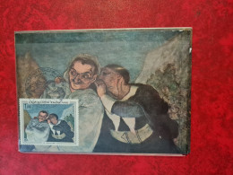 FDC 1966 MAXI MARSEILLE H. DAUMIER CRISPIN ET SCAPIN MUSEE DU LOUVRE - Non Classés