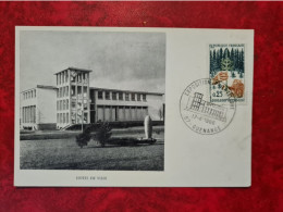 FDC 1966 MAXI GUENANGE EXPO PHILATELIQUE HOTEL DE VILLE - Zonder Classificatie