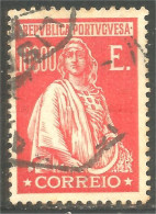 742 Portugal 1926 Ceres 10e Rouge Red (POR-140) - Oblitérés