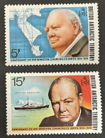 B.A.T. - MNH** -  1974 CHURCHILL CENTENARY - # 62/63 - Neufs