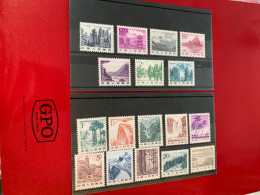 China Stamp Def. Landscape MNH Sets 17 Diff - Briefe U. Dokumente