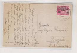 YUGOSLAVIA TRIESTE B ISTRA  1947 LOVRAN  Nice Postcard - Brieven En Documenten