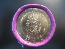 2 EUR 2024 SPAIN Policia Nacional POLICE Uncirculated From Cartridge Euro Coin - España