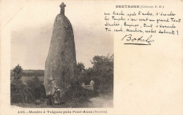 FRANCE - Trégunc - Menhir à Trégunc Près De Pont Aven - Carte Postale Ancienne - Trégunc