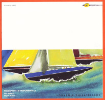 04773 / Centenaire Federation Internationale VOILE 1907-2007 Souvenir Philatélique-Sans Bloc Timbre-LA POSTE VIAL - Sailing