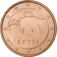 Estonie, 5 Euro Cent, 2011, Vantaa, SPL+, Cuivre Plaqué Acier, KM:63 - Estonie