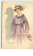 N°1809 - Mauzan - N°202 - 2 - Femme Avec Chapeau - Mauzan, L.A.