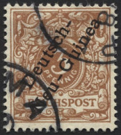 DEUTSCH-NEUGUINEA 1b O, 1898, 3 Pf. Hellockerbraun, Pracht, Mi. 70.- - Deutsch-Neuguinea