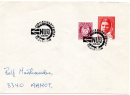 76568 - Norwegen - 1971 - 65o. Krankenpflegerausbildung MiF A Bf SoStpl TRONDHEIM - 75 JAHRE NU -> Åmot - Lettres & Documents