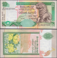 SRI LANKA - 10 Rupees 2005 P# 108e Asia Banknote - Edelweiss Coins - Sri Lanka