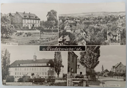 Niederwiesa, HOG Brauhof, Teilansicht, Oberschule, Dresdner Straße, 1975 - Niederwiesa