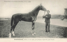 Hippisme * La France Chevaline N°25 1909 * Concours Centrale Hippique * Cheval DANGEUL Alezan - Horse Show