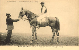 Hippisme * La France Chevaline N°33 1909 * Concours Centrale Hippique * Cheval FRANCKLIN Bai Jockey - Paardensport