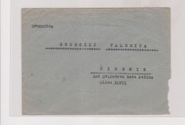 YUGOSLAVIA 1945  Nice Censored Cover To Sbenik - Brieven En Documenten