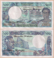 New Hebrides 500 Francs 1970-1981 P#19c UNC - Nouvelles-Hébrides